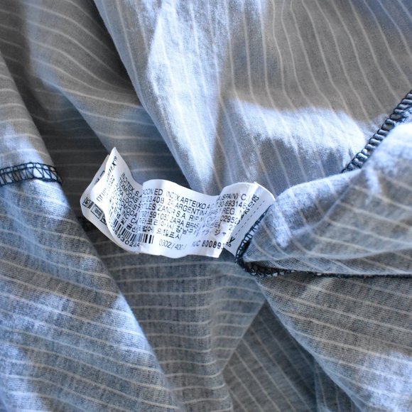 Zara Trafaluc Striped "No Princess" Graphic Print Mini Dress - Picture 12 of 12